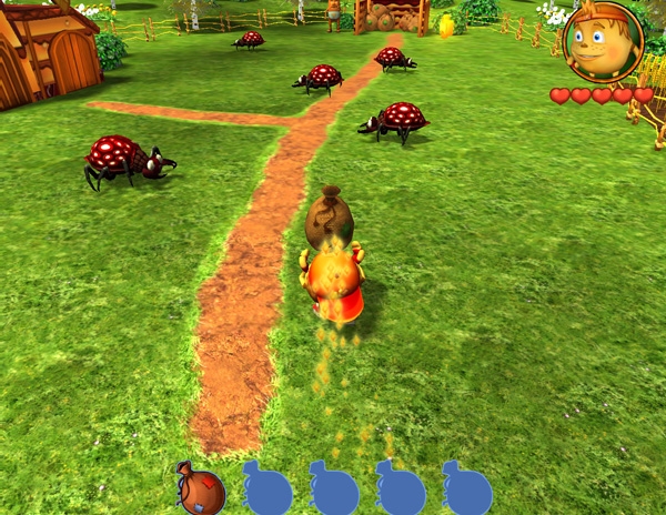 Скриншот из игры Новые приключения Колобка под номером 14