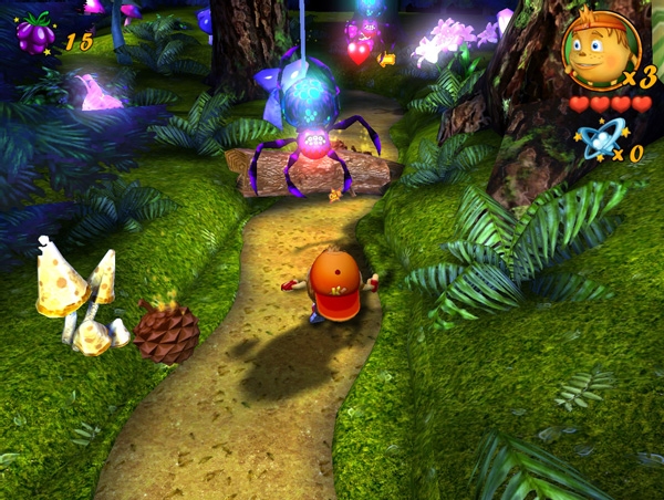 Скриншот из игры Новые приключения Колобка под номером 2