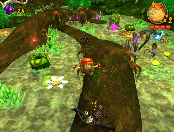 Скриншот из игры Новые приключения Колобка под номером 6