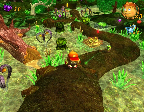 Скриншот из игры Новые приключения Колобка под номером 8