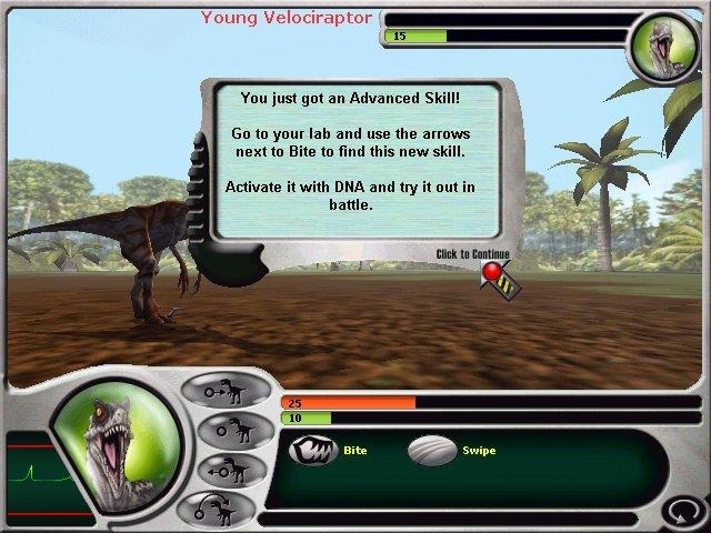 Скриншот из игры Jurassic Park: Dinosaur Battles под номером 16