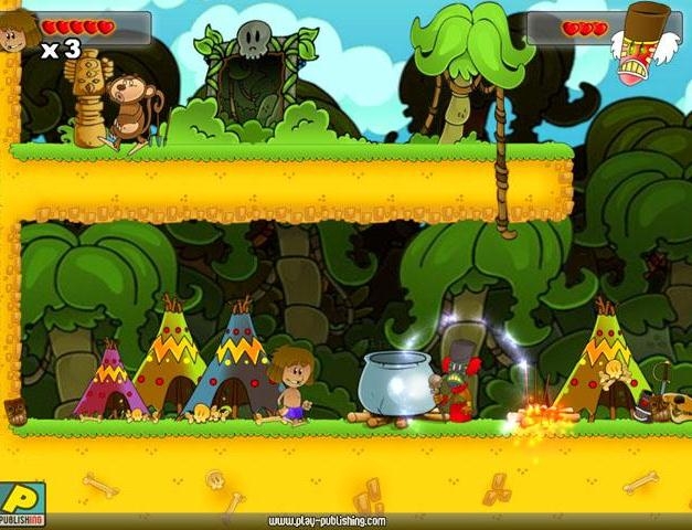 Скриншот из игры Jungleboy под номером 14