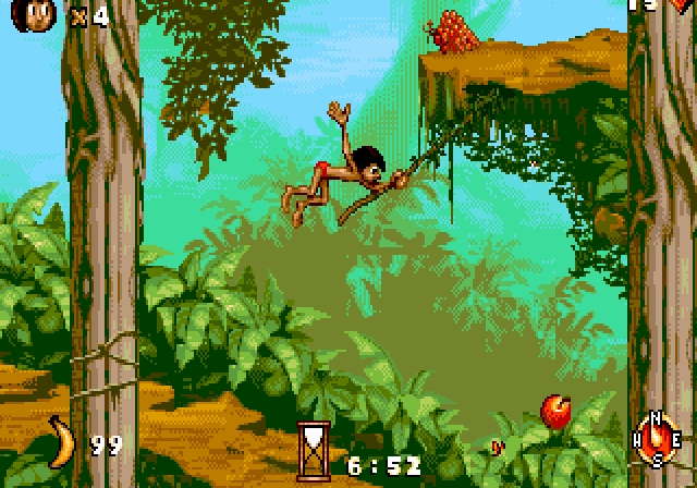 Скриншот из игры Jungle Book, The под номером 2