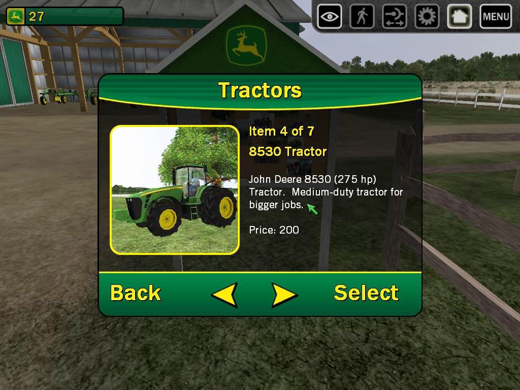 Скриншот из игры John Deere: Drive Green под номером 2