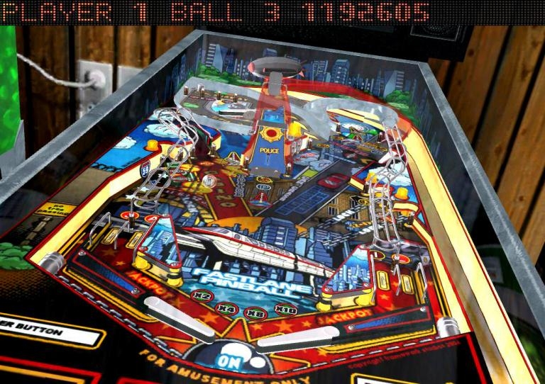 Скриншот из игры Fastlane Pinball под номером 19