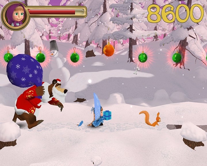 Скриншот из игры Маша и Медведь. Догонялки под номером 2