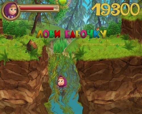 Скриншот из игры Маша и Медведь. Догонялки под номером 6