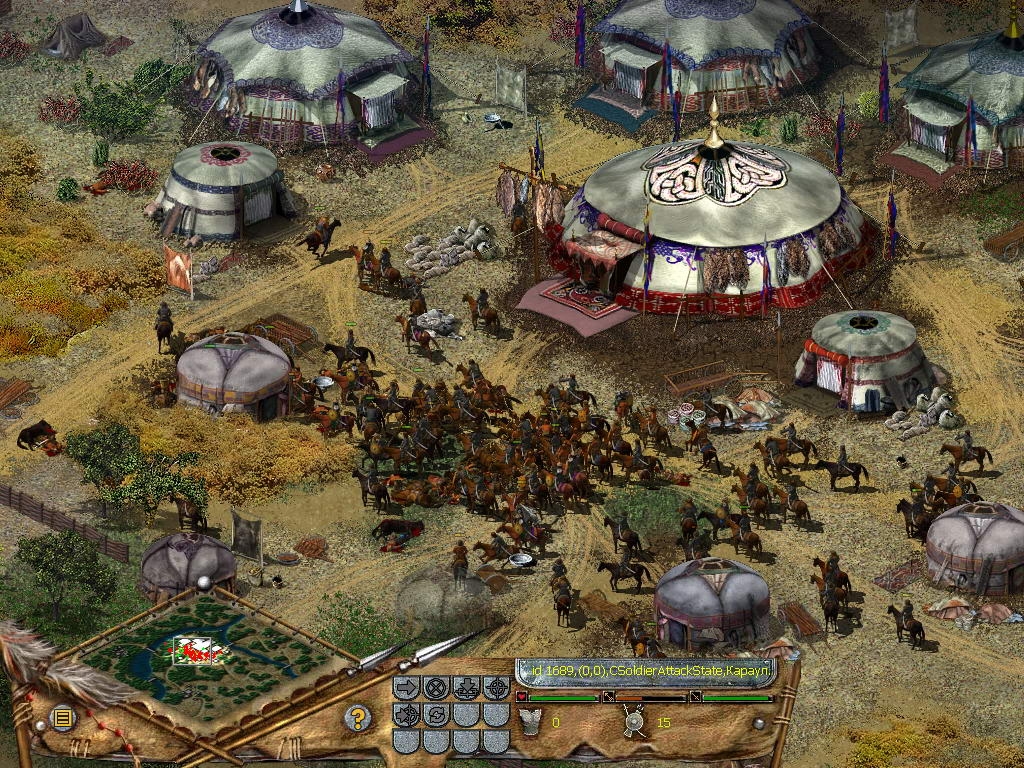 Скриншот из игры Монгол. Война Чингисхана под номером 1