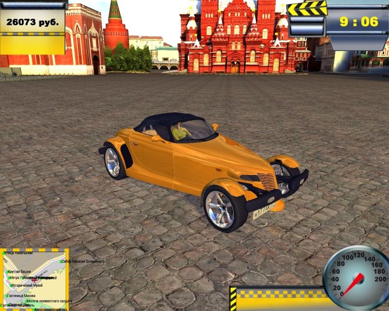 Скриншот из игры Московский водила под номером 1