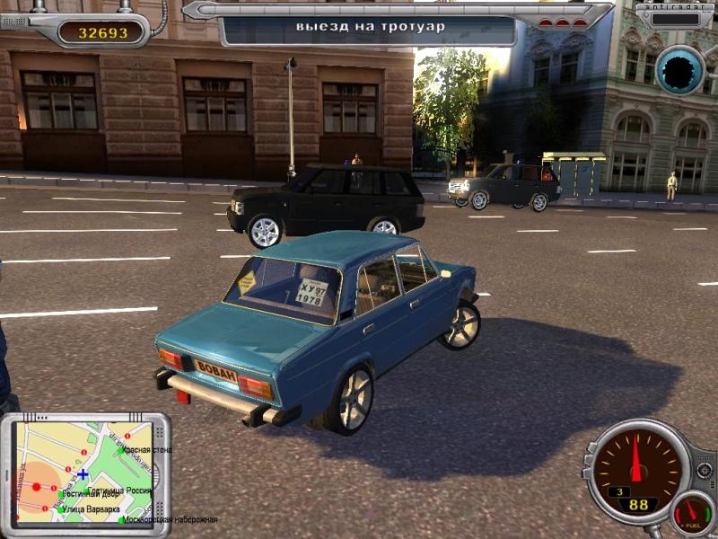 Скриншот из игры Московский водила под номером 12