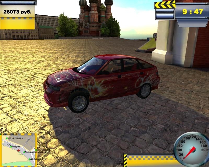 Скриншот из игры Московский водила под номером 2