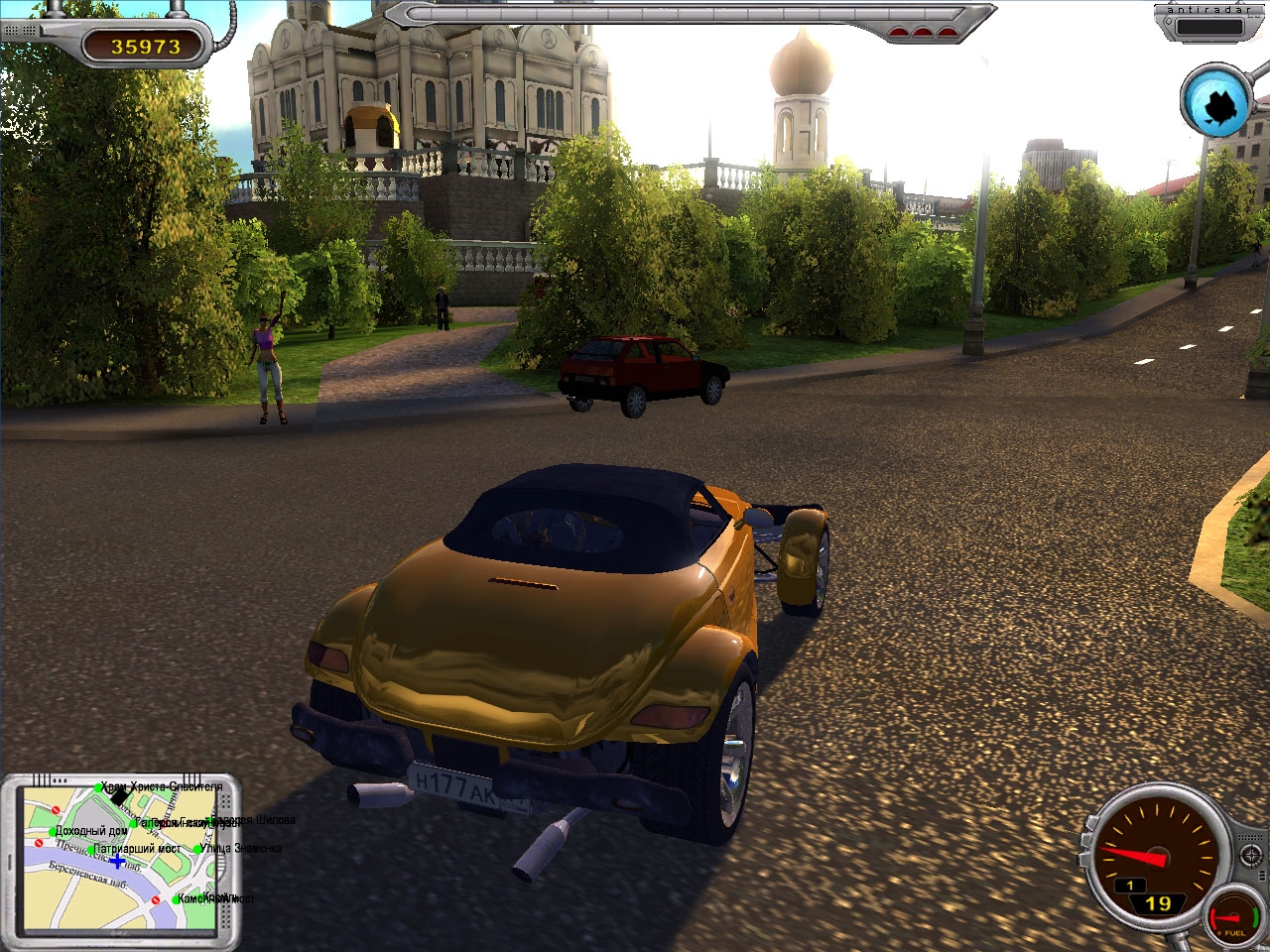 Скриншот из игры Московский водила под номером 21