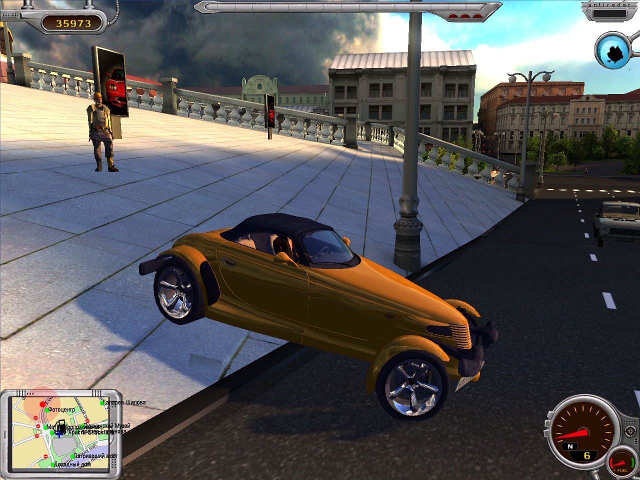 Скриншот из игры Московский водила под номером 22