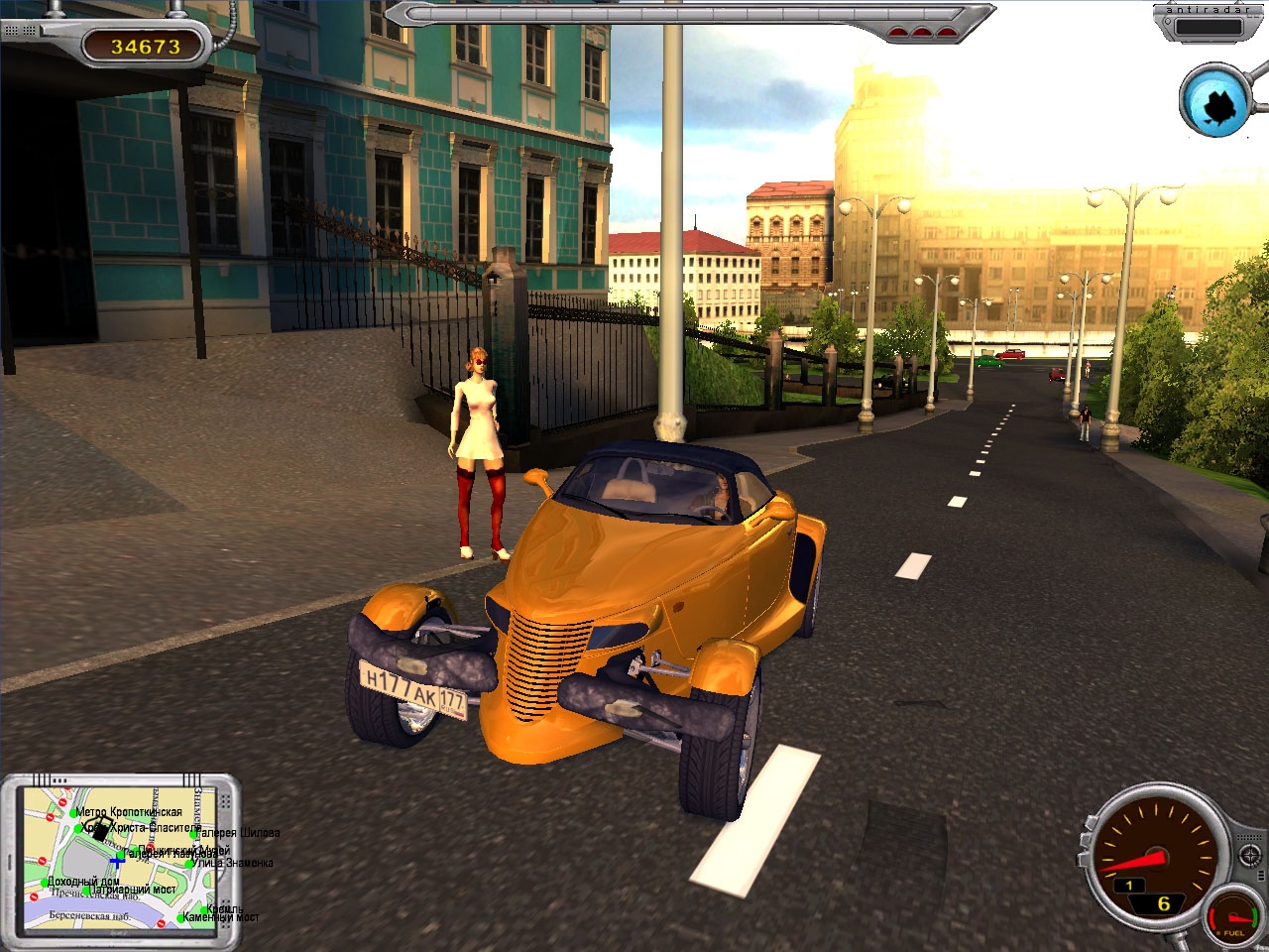 Скриншот из игры Московский водила под номером 23