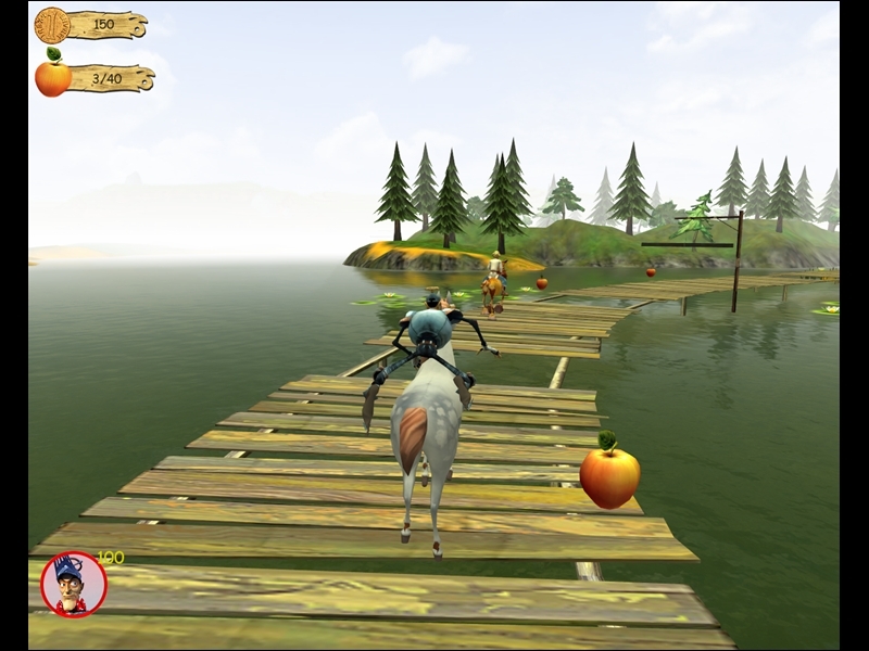 Скриншот из игры Компьютерные приключения Аленушки и Еремы под номером 2