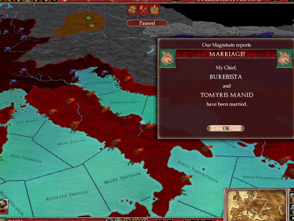 Скриншот из игры Europa Universalis: Rome под номером 18