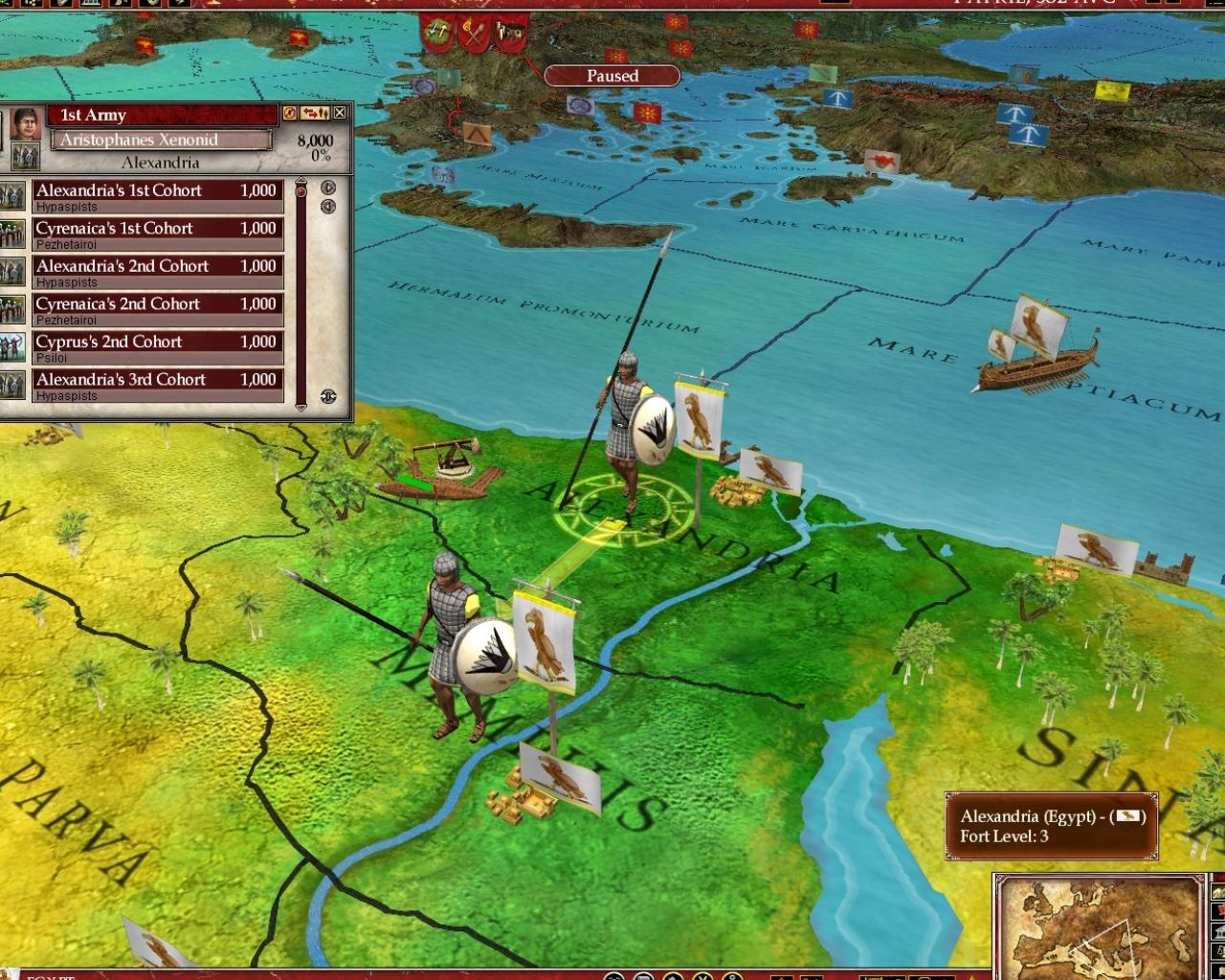 Скриншот из игры Europa Universalis: Rome под номером 20