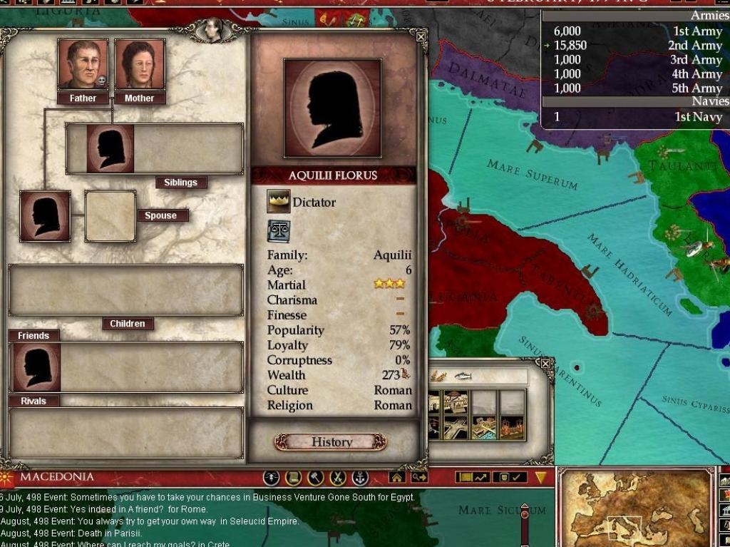 Скриншот из игры Europa Universalis: Rome под номером 23
