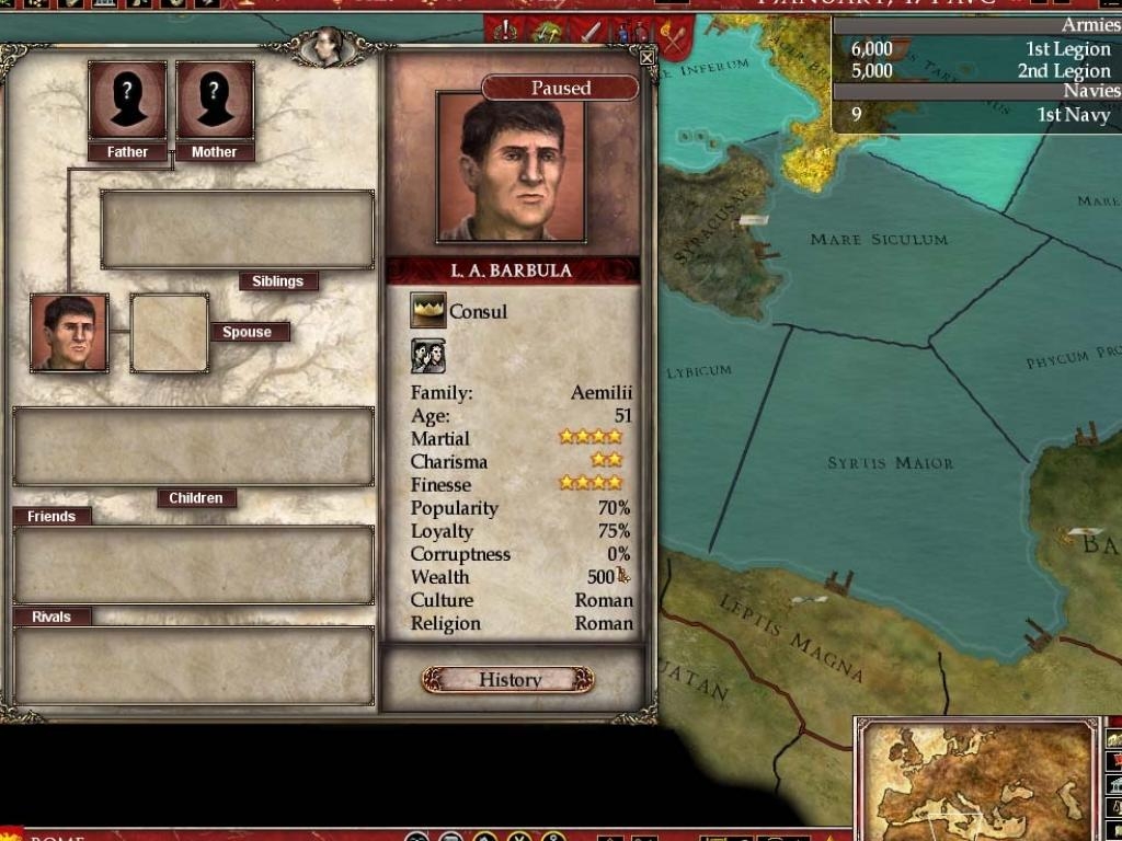 Скриншот из игры Europa Universalis: Rome под номером 27