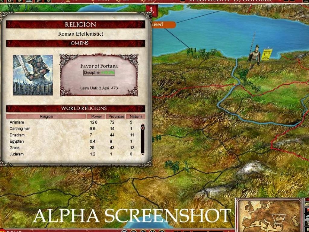 Скриншот из игры Europa Universalis: Rome под номером 6