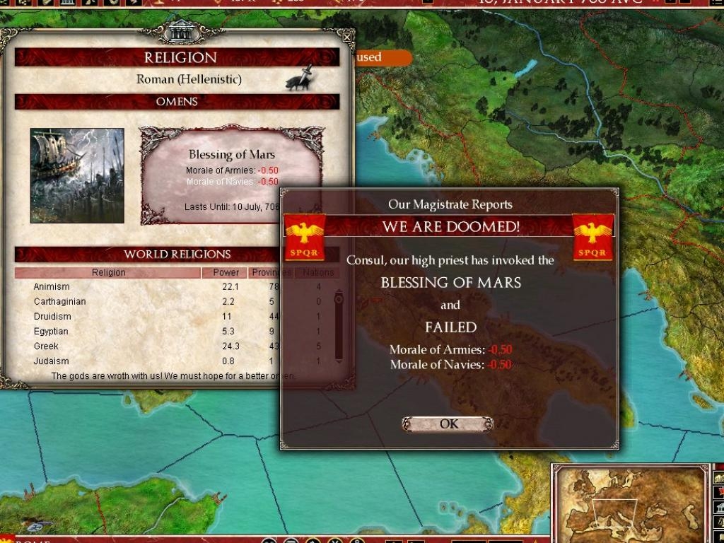 Скриншот из игры Europa Universalis: Rome под номером 8