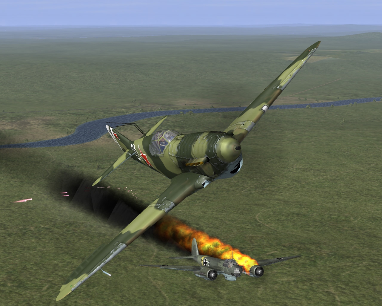 Скриншот из игры Ил-2 Штурмовик. Платиновая коллекция под номером 10