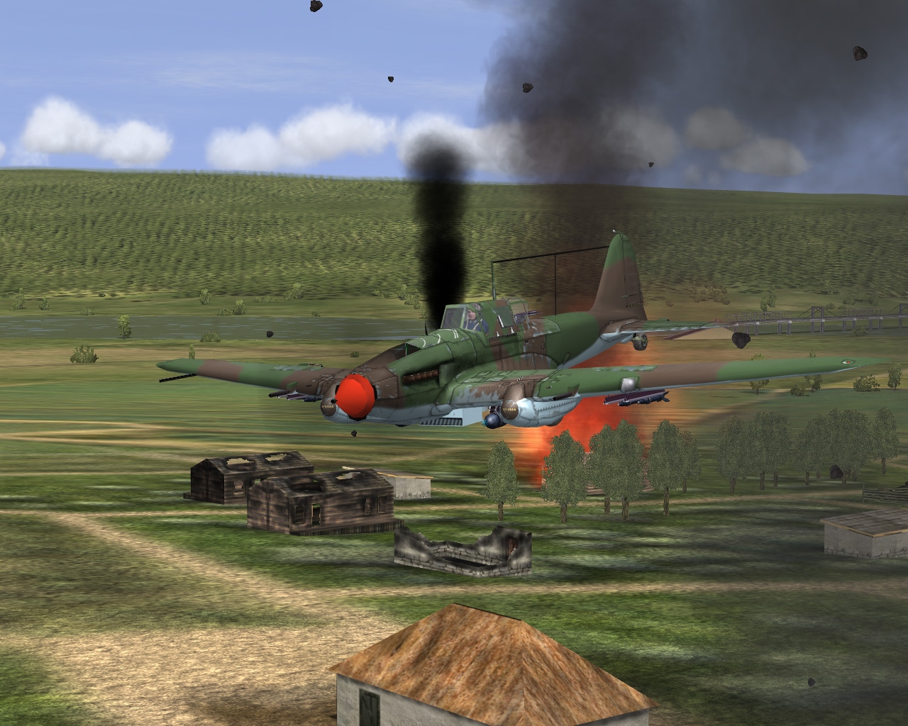 Скриншот из игры Ил-2 Штурмовик. Платиновая коллекция под номером 3