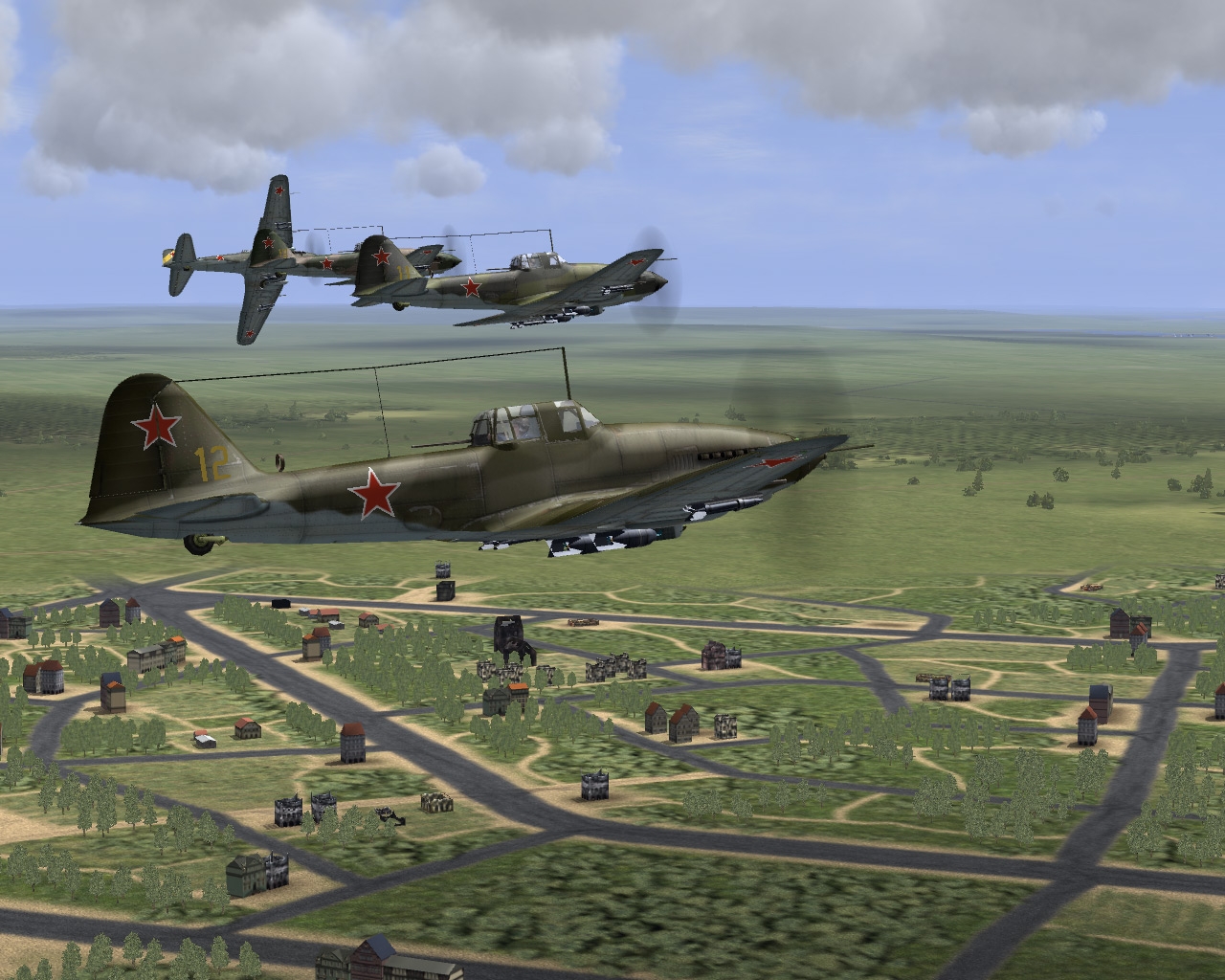 Скриншот из игры Ил-2 Штурмовик. Платиновая коллекция под номером 7