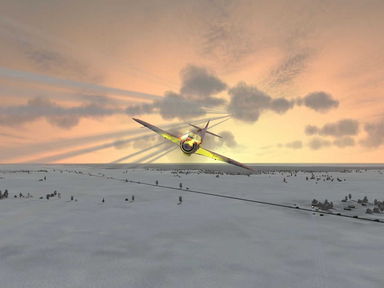 Скриншот из игры Ил-2 Штурмовик: Забытые сражения. Дороги войны под номером 3