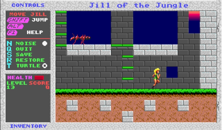 Скриншот из игры Jill of the Jungle под номером 1