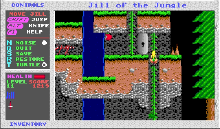 Скриншот из игры Jill of the Jungle под номером 2