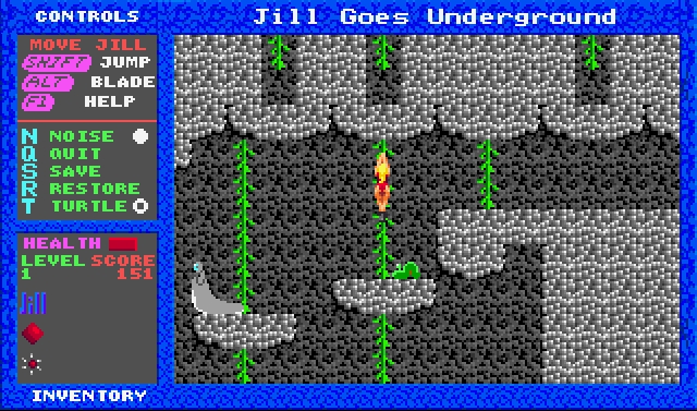 Скриншот из игры Jill of the Jungle 2: Jill Goes Underground под номером 11