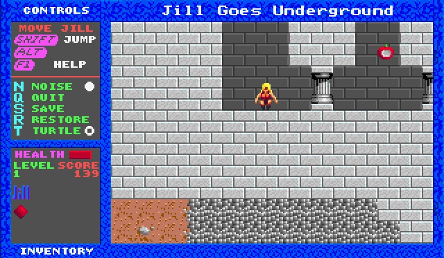 Скриншот из игры Jill of the Jungle 2: Jill Goes Underground под номером 13