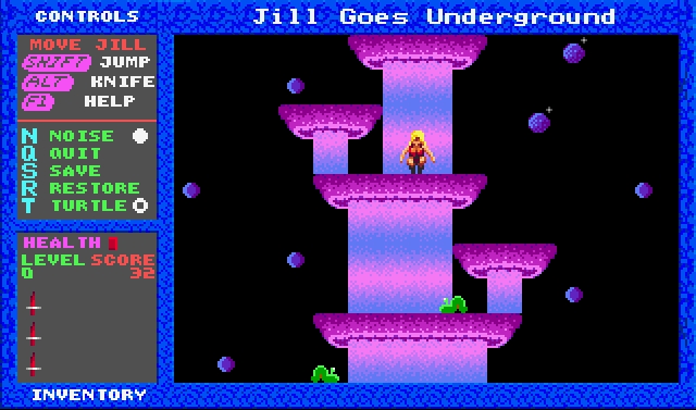 Скриншот из игры Jill of the Jungle 2: Jill Goes Underground под номером 14
