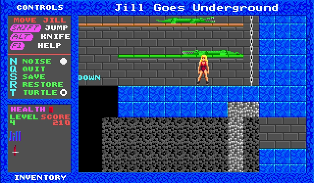 Скриншот из игры Jill of the Jungle 2: Jill Goes Underground под номером 15