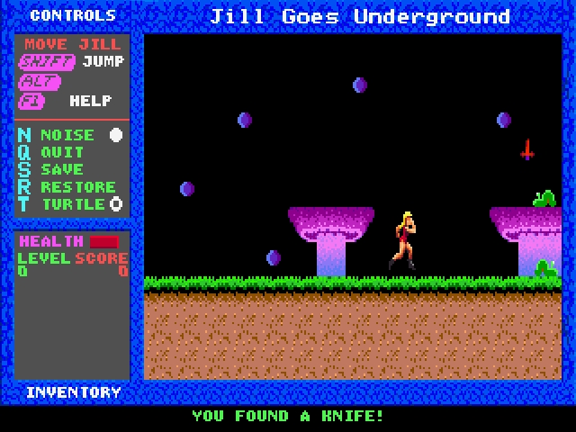 Скриншот из игры Jill of the Jungle 2: Jill Goes Underground под номером 2