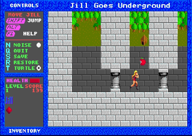 Скриншот из игры Jill of the Jungle 2: Jill Goes Underground под номером 3