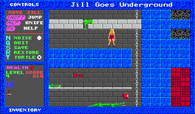 Скриншот из игры Jill of the Jungle 2: Jill Goes Underground под номером 6