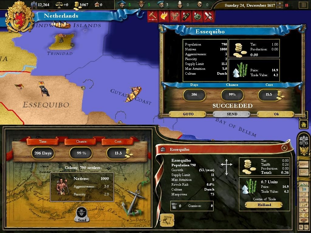 Скриншот из игры Europa Universalis 3 Complete под номером 3