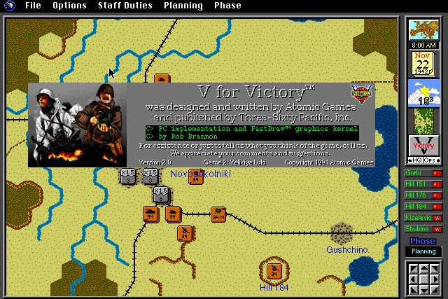 Скриншот из игры V for Victory: Velikiye Luki под номером 3