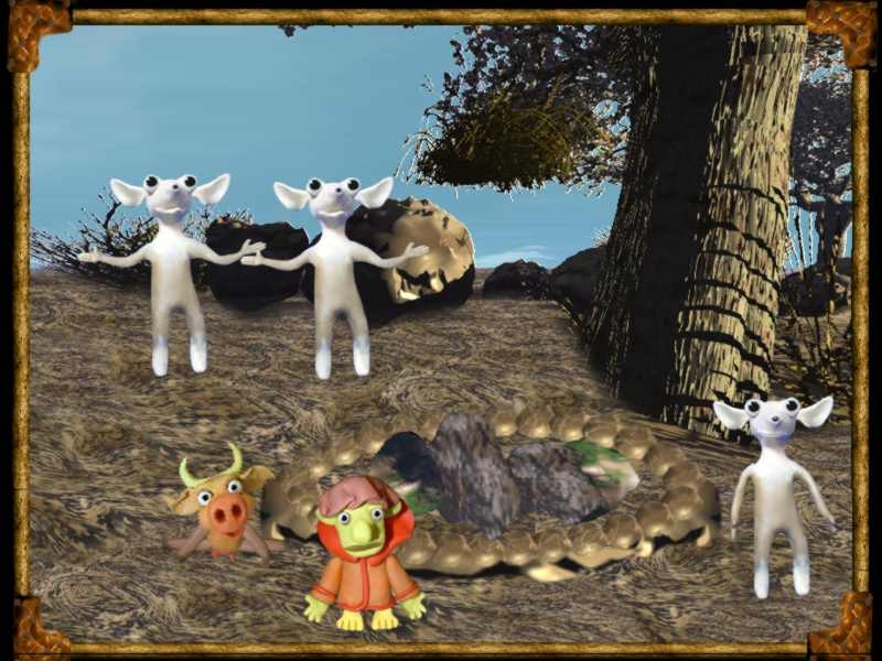 Скриншот из игры Звездная корова. Эпизод I: Атака гномов под номером 5