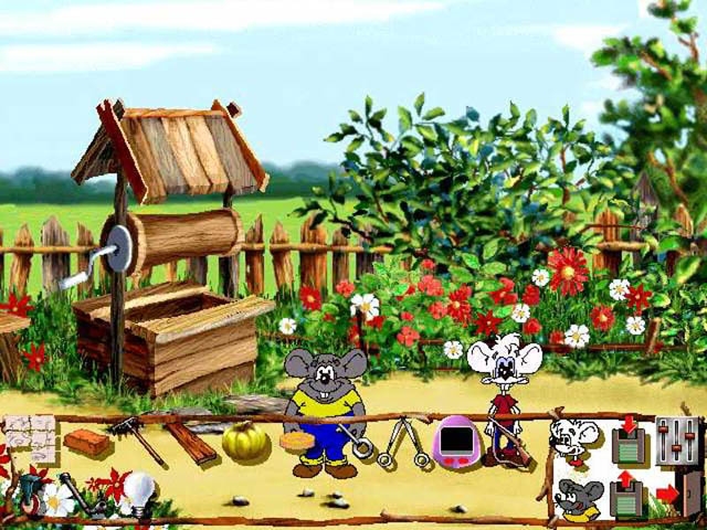 Скриншот из игры Дача Кота Леопольда, или Особенности мышиной охоты под номером 1