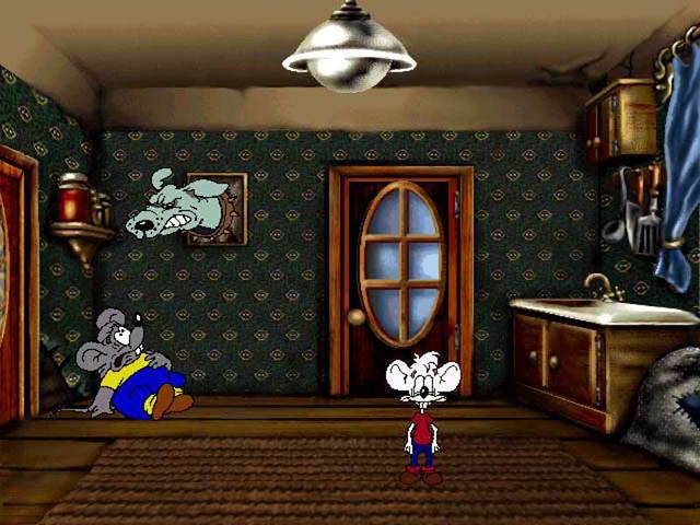 Скриншот из игры Дача Кота Леопольда, или Особенности мышиной охоты под номером 2