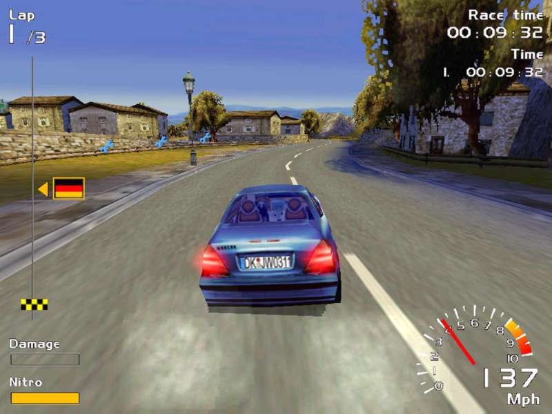 Скриншот из игры Europe Racer под номером 1