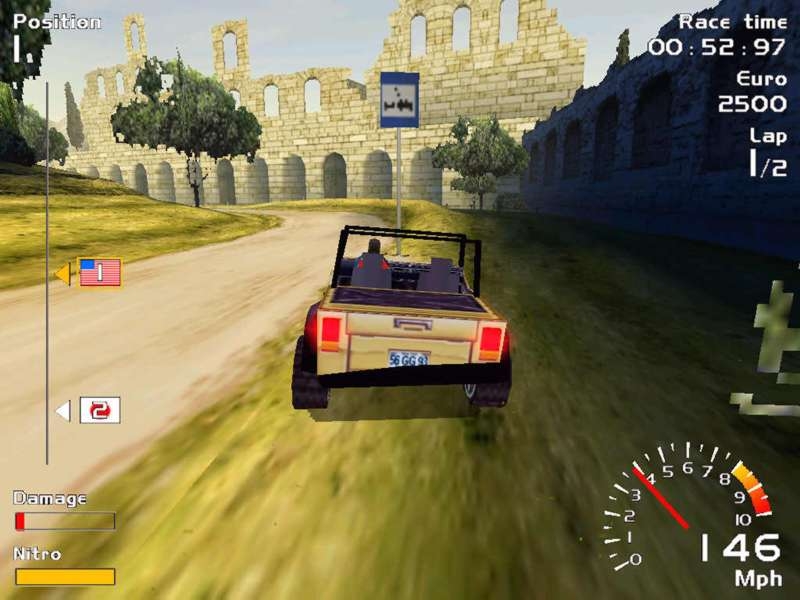 Скриншот из игры Europe Racer под номером 12