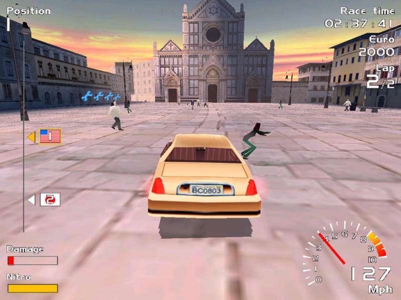 Скриншот из игры Europe Racer под номером 13