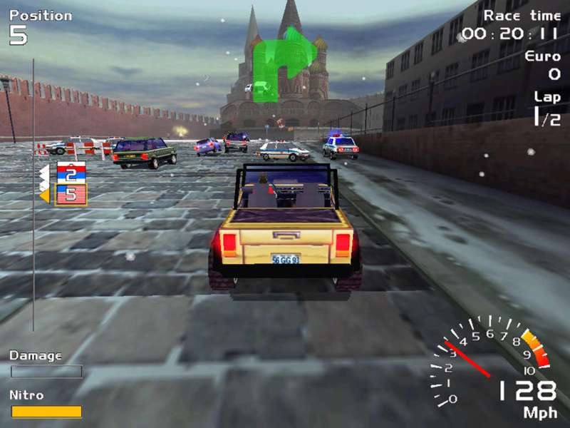 Скриншот из игры Europe Racer под номером 15
