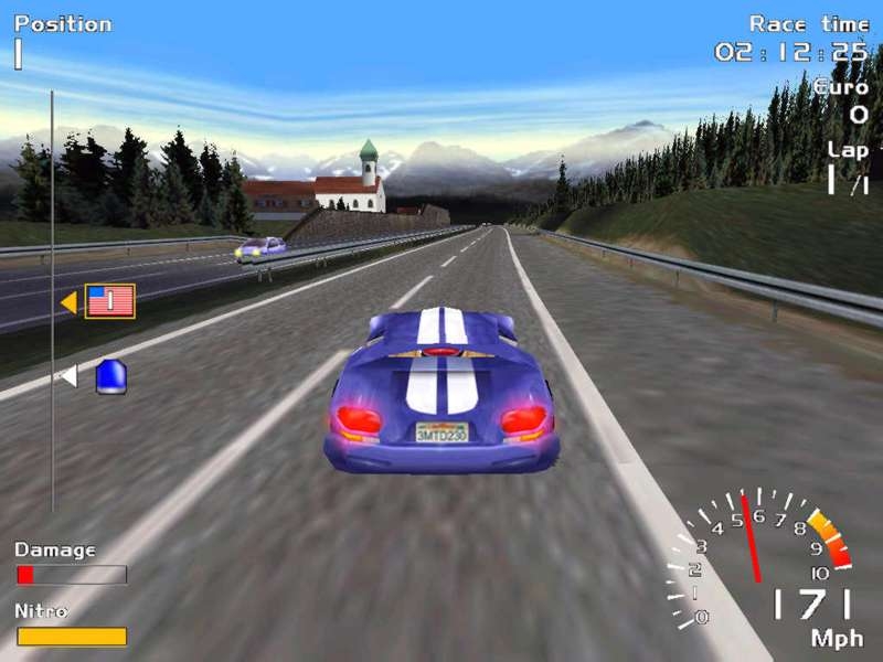 Скриншот из игры Europe Racer под номером 2