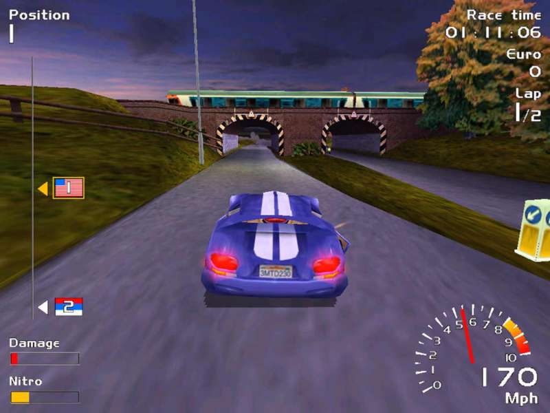 Скриншот из игры Europe Racer под номером 3