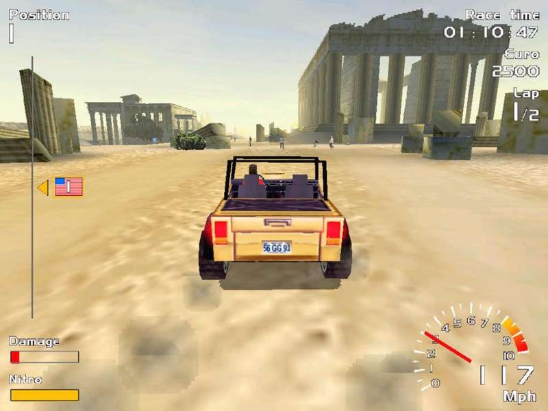 Скриншот из игры Europe Racer под номером 4